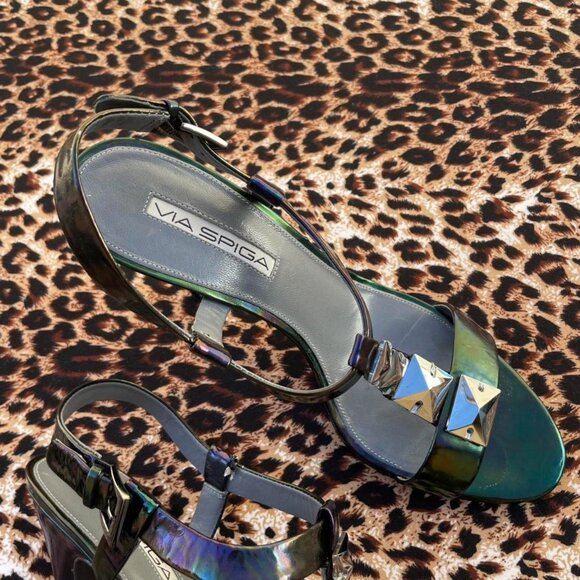 iridescent glamour heels - Picture 6 of 8